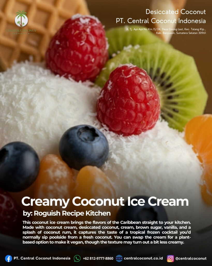Creamy Coconut Ice Cream