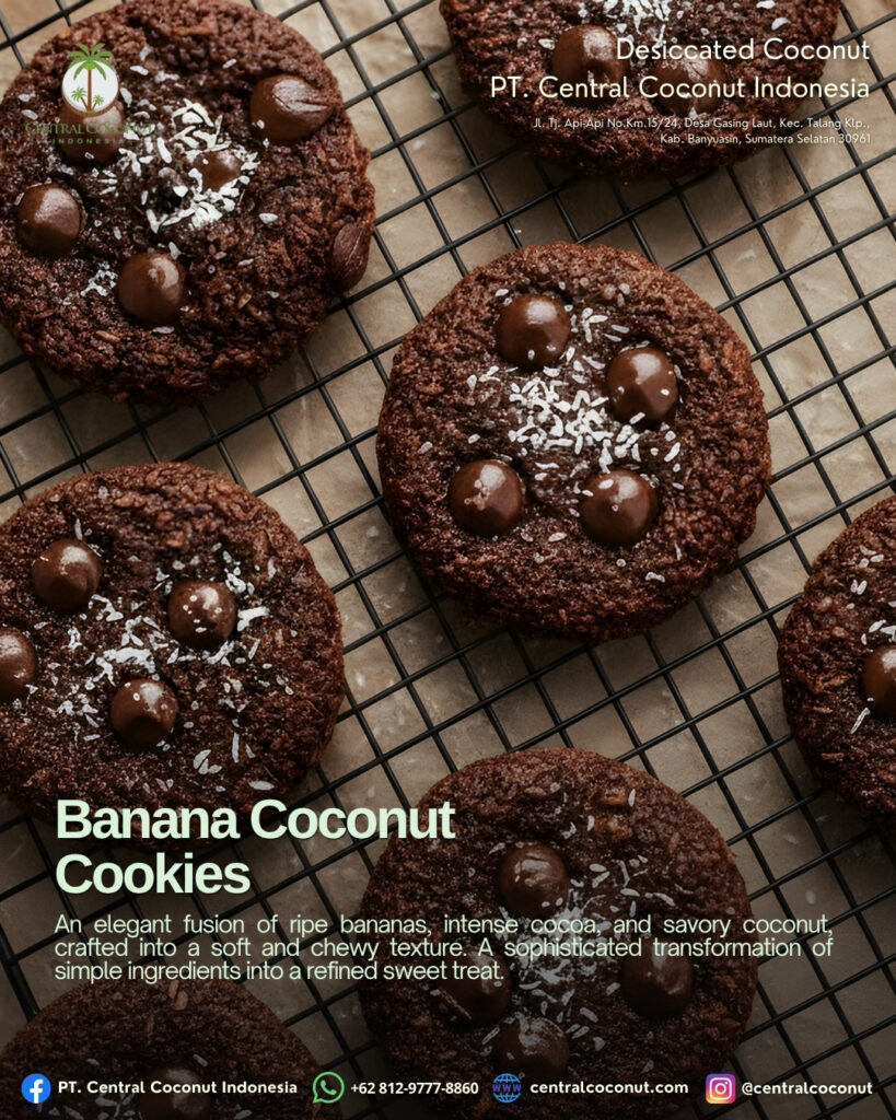 Banana Coconut Cookies